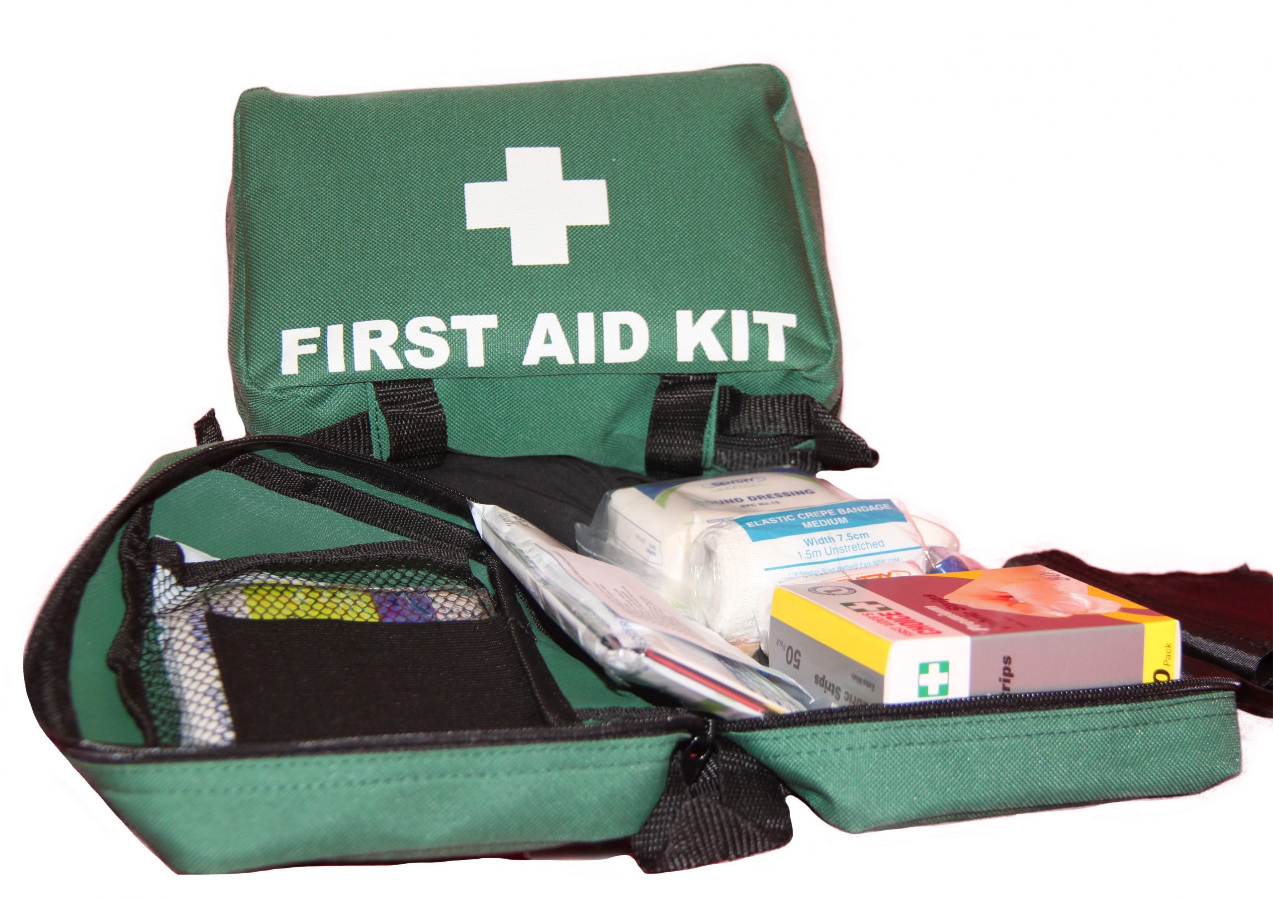 Basic car first aid kit. Sign 2B009 - TDC®